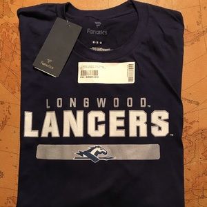 NEW Longwood University L-Sleeve Tee Official
